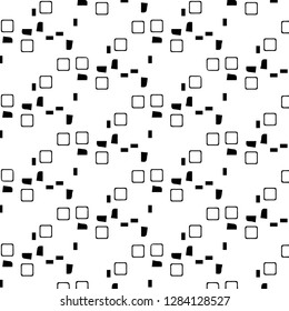 Halftone monochrome texture background. Abstract vintage black and white vector illustration Texture