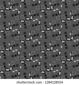 Halftone monochrome texture background. Abstract vintage black and white vector illustration Texture