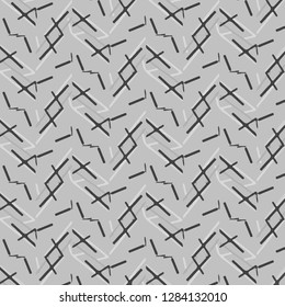 Halftone monochrome texture background. Abstract vintage black and white vector illustration Texture
