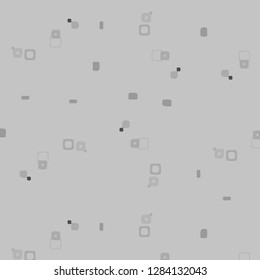 Halftone monochrome texture background. Abstract vintage black and white vector illustration Texture