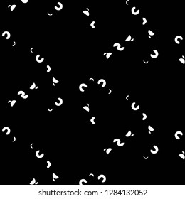 Halftone monochrome texture background. Abstract vintage black and white vector illustration Texture