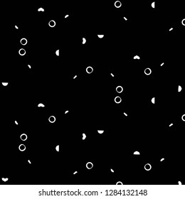Halftone monochrome texture background. Abstract vintage black and white vector illustration Texture