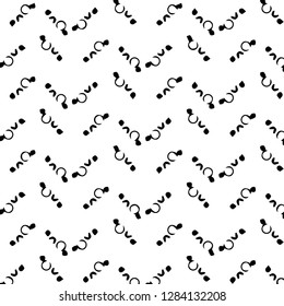 Halftone monochrome texture background. Abstract vintage black and white vector illustration Texture