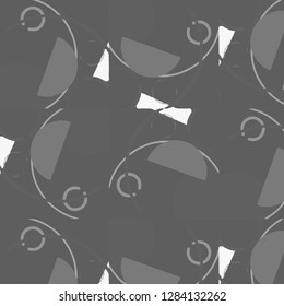 Halftone monochrome texture background. Abstract vintage black and white vector illustration Texture