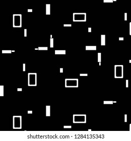 Halftone monochrome texture background. Abstract vintage black and white vector illustration Texture