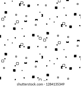 Halftone monochrome texture background. Abstract vintage black and white vector illustration Texture