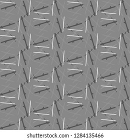 Halftone monochrome texture background. Abstract vintage black and white vector illustration Texture