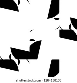 Halftone monochrome texture background. Abstract vintage black and white vector illustration Texture