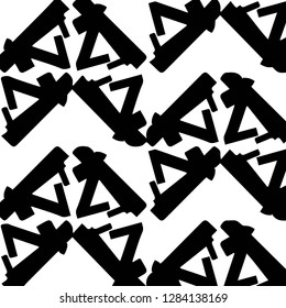 Halftone monochrome texture background. Abstract vintage black and white vector illustration Texture