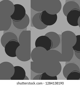 Halftone monochrome texture background. Abstract vintage black and white vector illustration Texture
