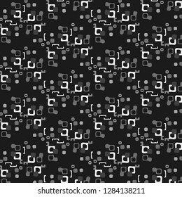 Halftone monochrome texture background. Abstract vintage black and white vector illustration Texture