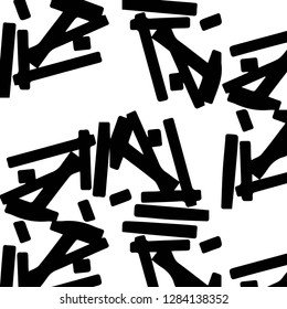 Halftone monochrome texture background. Abstract vintage black and white vector illustration Texture