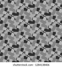 Halftone monochrome texture background. Abstract vintage black and white vector illustration Texture