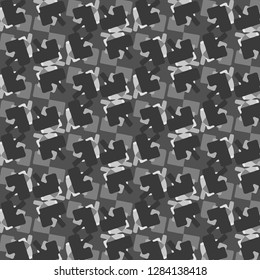 Halftone monochrome texture background. Abstract vintage black and white vector illustration Texture