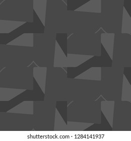 Halftone monochrome texture background. Abstract vintage black and white vector illustration Texture