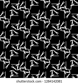 Halftone monochrome texture background. Abstract vintage black and white vector illustration Texture