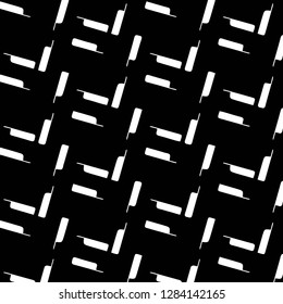 Halftone monochrome texture background. Abstract vintage black and white vector illustration Texture