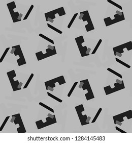 Halftone monochrome texture background. Abstract vintage black and white vector illustration Texture