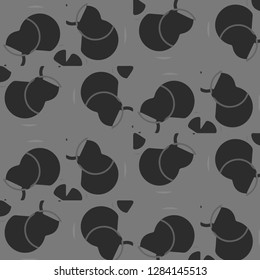 Halftone monochrome texture background. Abstract vintage black and white vector illustration Texture