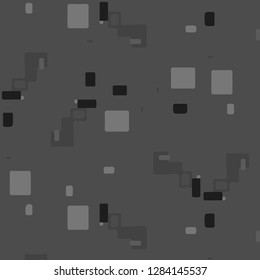 Halftone monochrome texture background. Abstract vintage black and white vector illustration Texture