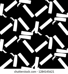 Halftone monochrome texture background. Abstract vintage black and white vector illustration Texture