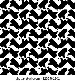 Halftone monochrome texture background. Abstract vintage black and white vector illustration Texture