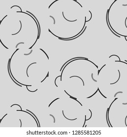 Halftone monochrome texture background. Abstract vintage black and white vector illustration Texture