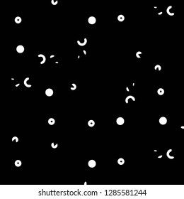 Halftone monochrome texture background. Abstract vintage black and white vector illustration Texture
