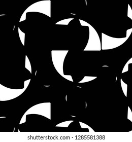 Halftone monochrome texture background. Abstract vintage black and white vector illustration Texture