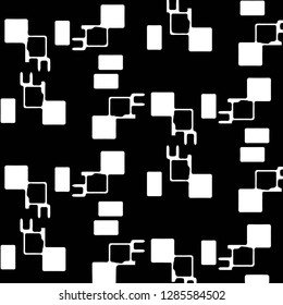Halftone monochrome texture background. Abstract vintage black and white vector illustration Texture