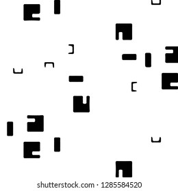 Halftone monochrome texture background. Abstract vintage black and white vector illustration Texture