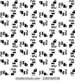 Halftone monochrome texture background. Abstract vintage black and white vector illustration Texture