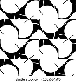 Halftone monochrome texture background. Abstract vintage black and white vector illustration Texture