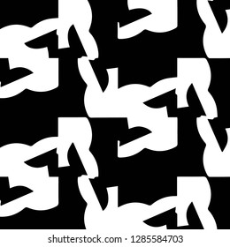 Halftone monochrome texture background. Abstract vintage black and white vector illustration Texture