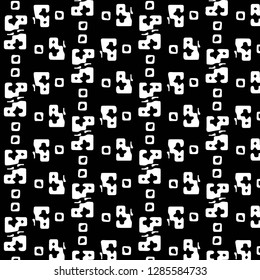 Halftone monochrome texture background. Abstract vintage black and white vector illustration Texture