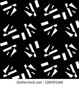 Halftone monochrome texture background. Abstract vintage black and white vector illustration Texture