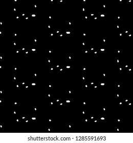 Halftone monochrome texture background. Abstract vintage black and white vector illustration Texture