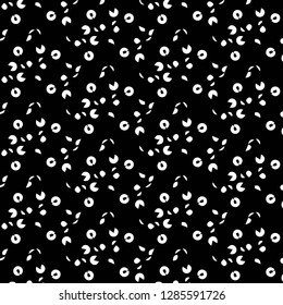 Halftone monochrome texture background. Abstract vintage black and white vector illustration Texture