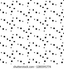 Halftone monochrome texture background. Abstract vintage black and white vector illustration Texture
