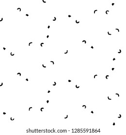 Halftone monochrome texture background. Abstract vintage black and white vector illustration Texture