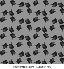 Halftone monochrome texture background. Abstract vintage black and white vector illustration Texture