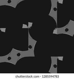 Halftone monochrome texture background. Abstract vintage black and white vector illustration Texture