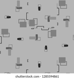 Halftone monochrome texture background. Abstract vintage black and white vector illustration Texture