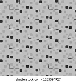 Halftone monochrome texture background. Abstract vintage black and white vector illustration Texture