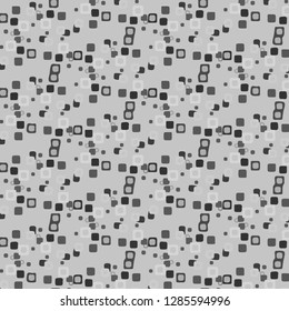 Halftone monochrome texture background. Abstract vintage black and white vector illustration Texture