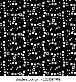 Halftone monochrome texture background. Abstract vintage black and white vector illustration Texture