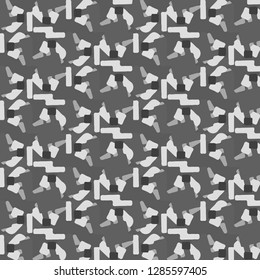 Halftone monochrome texture background. Abstract vintage black and white vector illustration Texture
