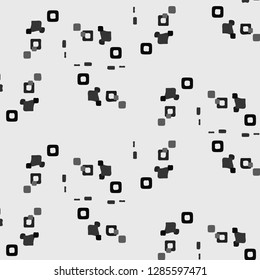 Halftone monochrome texture background. Abstract vintage black and white vector illustration Texture