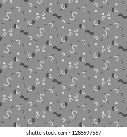 Halftone monochrome texture background. Abstract vintage black and white vector illustration Texture