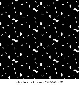 Halftone monochrome texture background. Abstract vintage black and white vector illustration Texture
